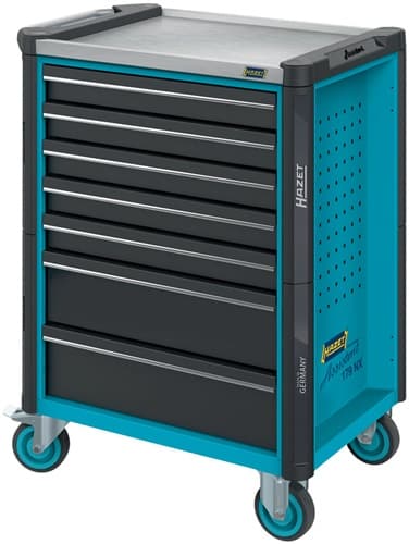 HAZET Wkz.wagen 179NX-7/137 B785xT518xH1020mm 450kg 7 Schubl.137-tlg.Stahlbl.HAZET