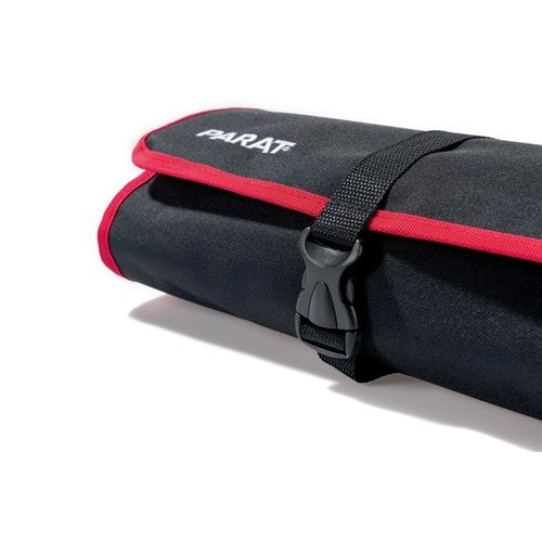 PARAT Werkzeugrolltasche 20 Fächer B740xH330mm Nyl.schwarz/rot PARAT