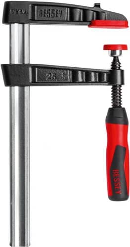 BESSEY Temperguss-Schraubzwinge TG-2K Spann-W.800mm A.175mm 2K-Griff 32x10mm BESSEY