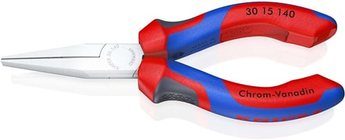 KNIPEX Langbeckzange Gesamt-L.140mm Form 1 Mehrkomp.-Hüllen KNIPEX