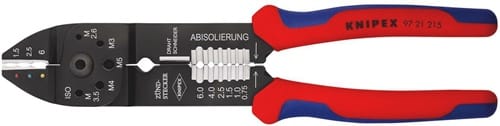 KNIPEX Crimpzange L.230mm 0,5-6 (AWG 20-10) mm² KNIPEX