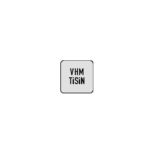 TECWERK Schaftfräser TypN D.2mm VHM TiSiN 45Grad HA