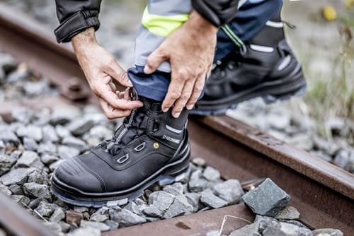 NITRAS Sicherheitsstiefel ULTIMATE STEP HIGH FIT Gr.44 W.11 schwarz S7S CI FO SC SR