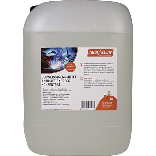 NOVADUR Schweißtrennmittel Express 10,1kg Kanister NOVADUR