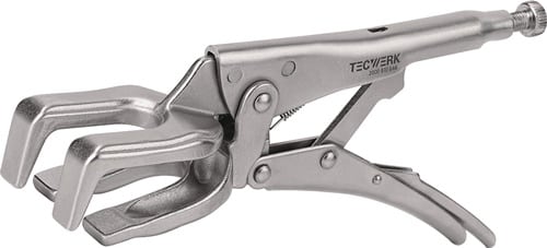 TECWERK Rohrschweißergripzange Gesamt-L.280mm Spann-W.max.70mm TECWERK