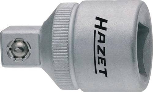 HAZET Reduzierstück 958 Antriebs-4-KT.1/2 Zoll Abtriebs-4-KT.3/8 Zoll L.38,5mm HAZET