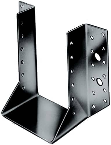 Balkenschuh 2 mm Stahl feuerverzinkt nach außen gebogene Schenkel SIMPSON STRONG TIE