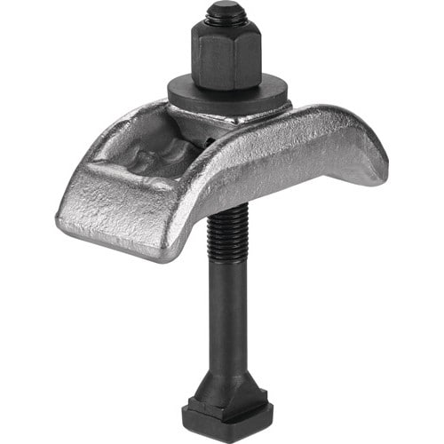 AMF Spannpratze Nr.6313K f.T-Nut 12mm Spann-H.0-35mm M12x12x100mm AMF