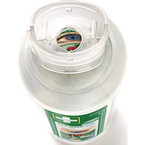 CEDERROTH Augenspülflasche 2 x 0,5l DIN EN15154-4 CEDERROTH