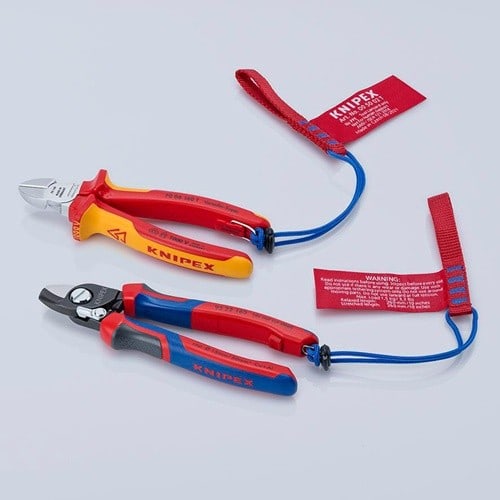KNIPEX Seitenschneider L.160mm m.Öse VDE Mehrkomp.-Hüllen KNIPEX
