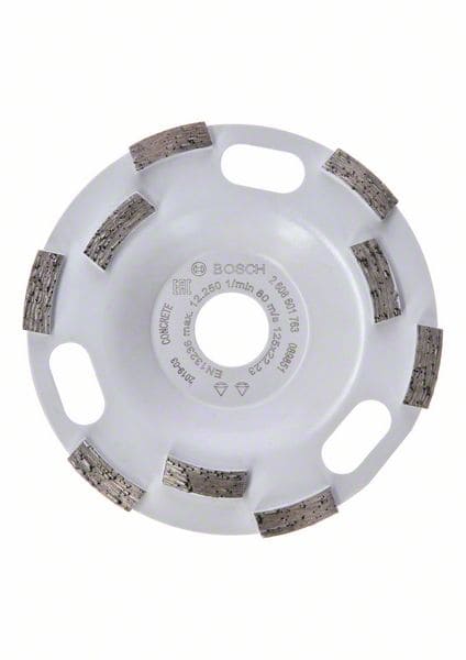 BOSCH Diamanttopfscheibe Expert for Concrete Hohe Geschwindigkeit 125 x 22,23 x 5 mm
