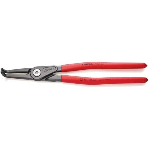 KNIPEX Präzisionssicherungsringzange J 41 f.Bohrungen D.85-140mm L.305mm KNIPEX