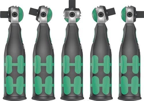 WERA Steckschlüsselsatz 8009 Zyklop Pocket Set 3 27-tlg.3/8Zoll+1/4 Zoll WERA