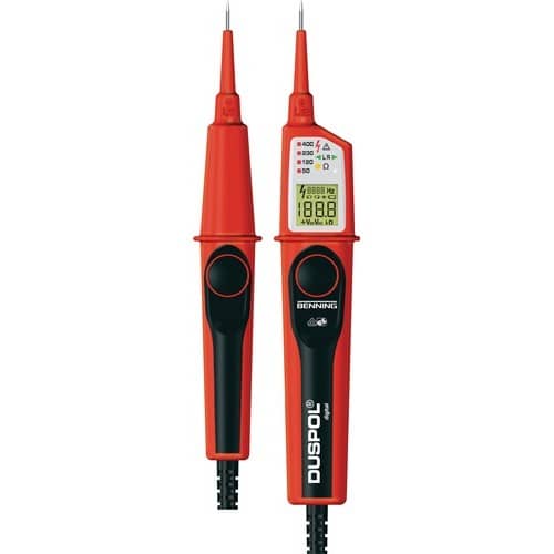 BENNING Spannungs-/Durchgangsprüfer DUSPOL® dig.1-1000 V AC/1-1200 V DC