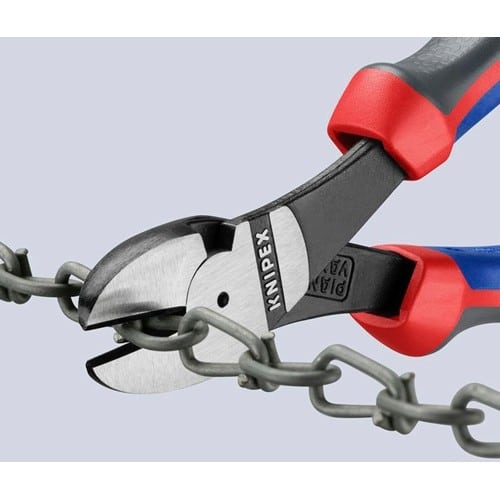 KNIPEX Kraftseitenschneider L.180mm pol.Form 0 Comfort-Griff KNIPEX