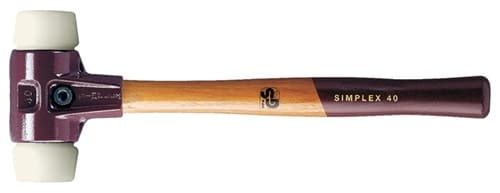Schonhammer SIMPLEX mittelhart Holz Superplastik weiß HALDER