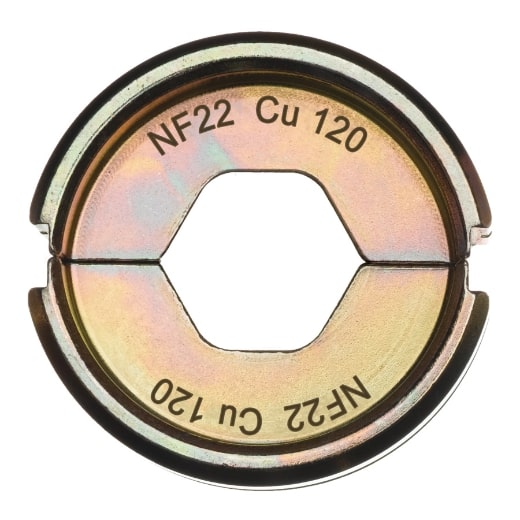 MILWAUKEE NF22 Cu 120 für Cu Presseinsatz für hydraulisches Akku-Presswerkzeug