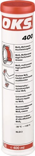 OKS MoS² -Mehrzweck-Hochleistungsfett OKS 400 schwarz 400ml Kartusche OKS