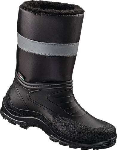 EUROMAX Winterschlupfstiefel Skagen Gr.46 schwarz PVC/PA m.Reflexstreifen EUROMAX