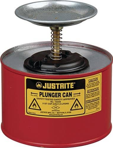 JUSTRITE Sparanfeuchter 2,0l Stahlbl.D185xH187mm JUSTRITE