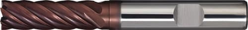 TECWERK Schaftfräser TypN D.6mm Einsatz-L.25mm VHM TiAlN 35-38Grad HB Z.6 ext.lang TW