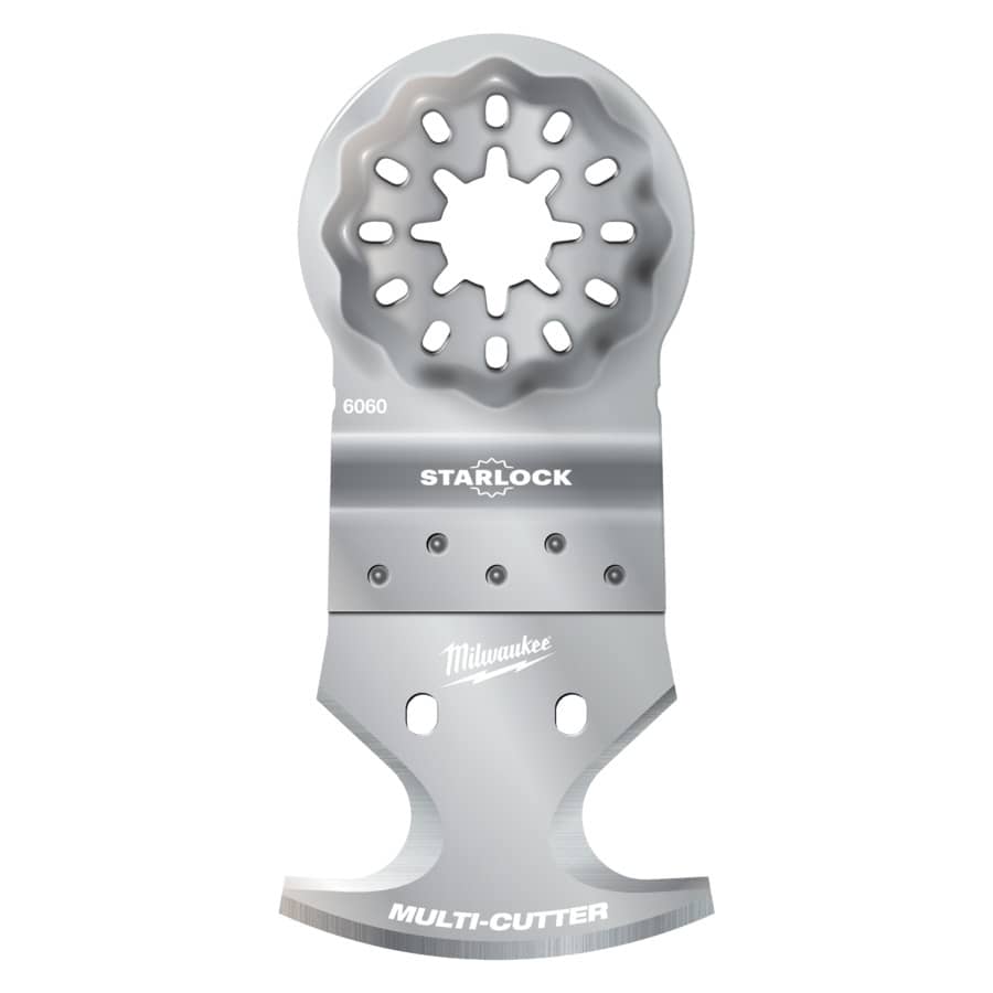 MILWAUKEE 40 mm Multitool Starlock Messer zum Schneiden von Teppich, PVC, Karton, Dachpappe