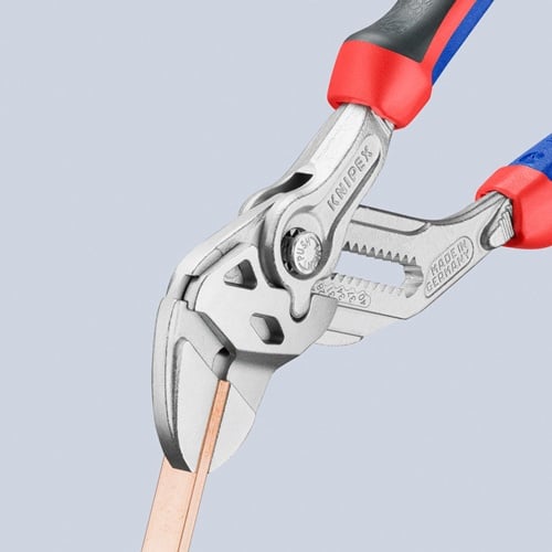 KNIPEX Zangenschlüssel L.180mm Spann-W.40mm verchr.Mehrkomp.-Hülle KNIPEX