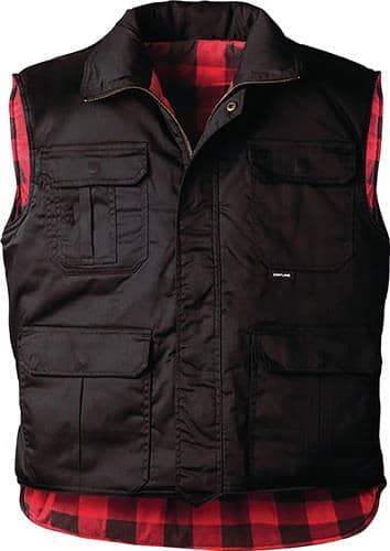 CRAFTLAND Truckerweste Handeloh Gr.XXL schwarz CRAFTLAND