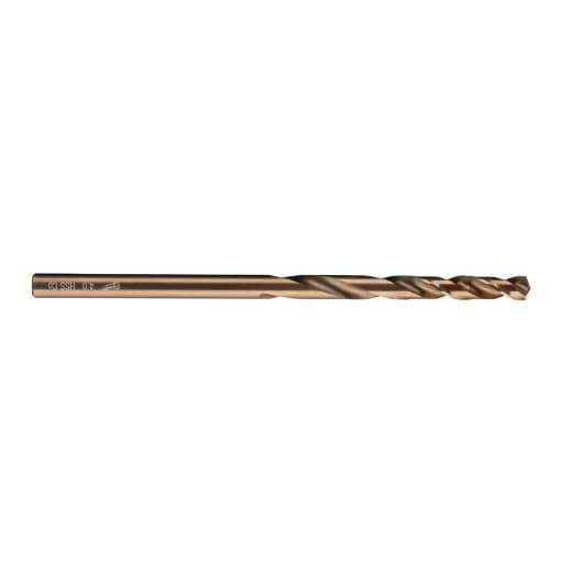 MILWAUKEE 4,0 x 75 mm, HSS-G Co HSS-G RED COBALT Metallbohrer DIN 338