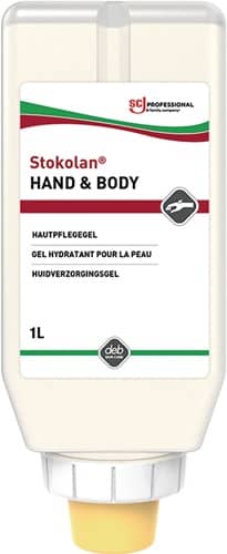 SC JOHNSON PROFESSIONAL Hautpflegegel Stokolan® Hand & Body 1l Gel,parfümiert Softflasche