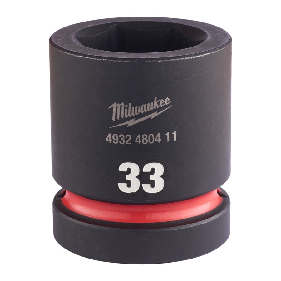 MILWAUKEE 33 x 62 mm SHOCKWAVE Schlagnuss 1" kurz