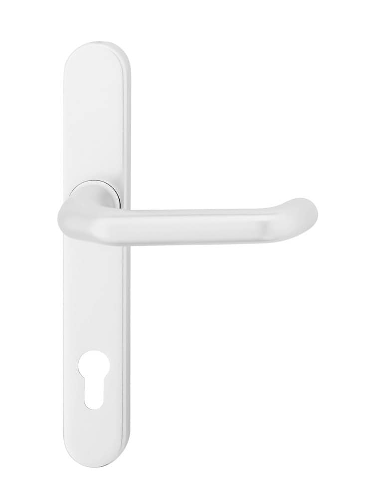 EDI Drücker-Halbgarnitur mit Langschild Kronos 1300/0235, Aluminium