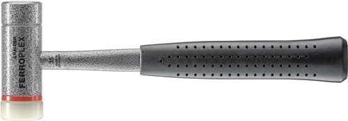 HALDER Schon- u.Schlosserhammer FERROPLEX L.295mm Kopf-D.35mm hart STA