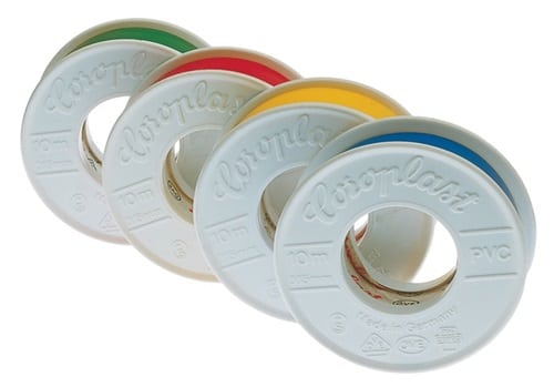 Elektroisolierband 302 Länge 10 m Breite 15 mm Rolle COROPLAST