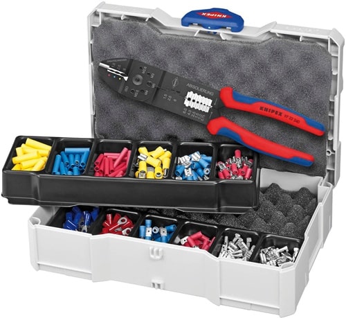KNIPEX Kabelverbindersortiment 301-tlg.0,5-6 mm² Sortimentskoffer KNIPEX