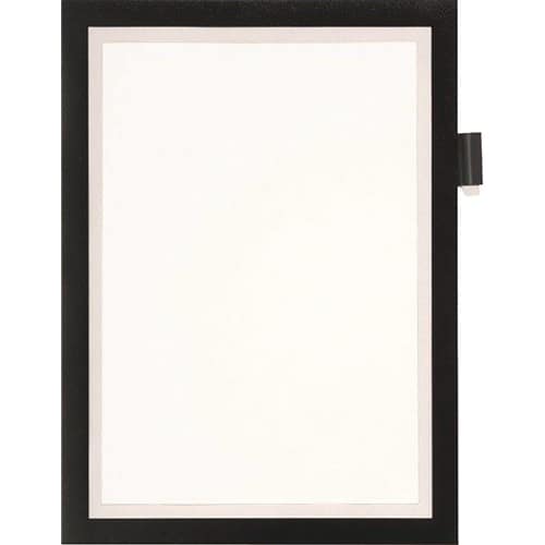 DURABLE Magnetrahmen DIN A4 schwarz selbstklebend,Front offen 1St./Btl.DURABLE