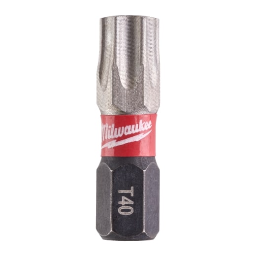 MILWAUKEE TX BO40 / 25 mm Schrauberbit SHOCKWAVE