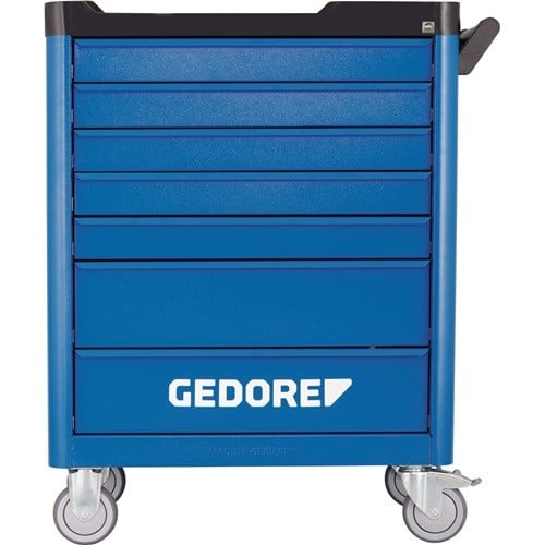 GEDORE Wkz.wagen WSL-L-TS-308 workster B785xT510xH1045mm 400 kg 7 Schubl.Stahlbl.GEDORE