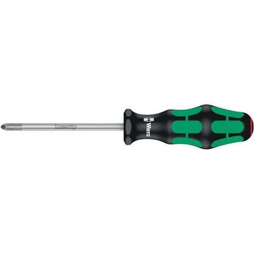 WERA Schraubendreher 350 PH Gr.PH 2 Klingen-L.100mm 2K-Griff Rundkl.WERA