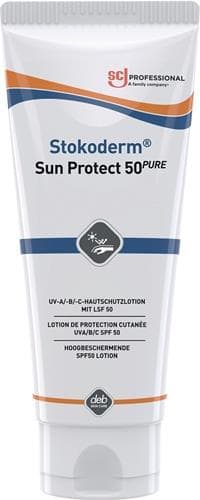 SC JOHNSON PROFESSIONAL UV-Hautschutzcreme Stokoderm® Sun Protect 50 PURE 100ml unparfümiert Tube