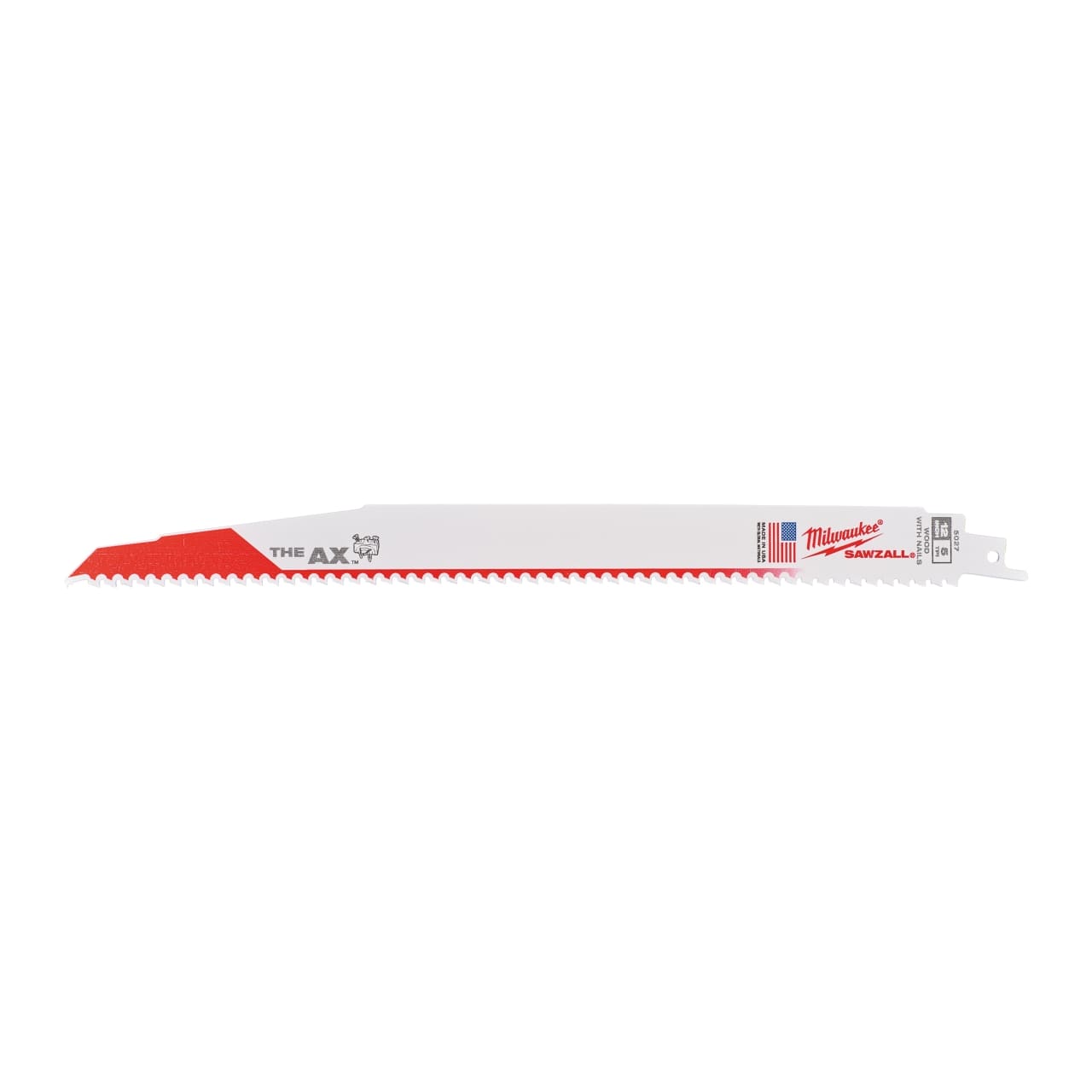 MILWAUKEE 300 x 5 mm (5 TPI) Säbelsägeblatt Demontage THE AX