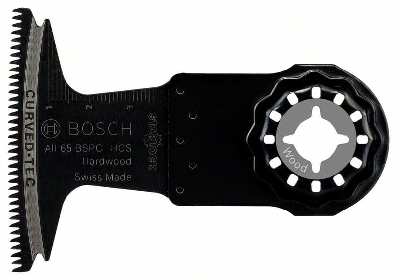 BOSCH HCS Tauchsägeblatt AII 65 BSPC Hard Wood, 40 x 65 mm, 1er-Pack