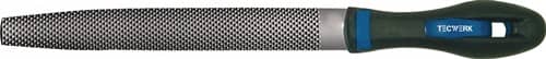 TECWERK Kabinettraspel DIN 7263 D L.200mm Q.24x5mm Hieb 2 halbrd.2K-Ergo TECWERK