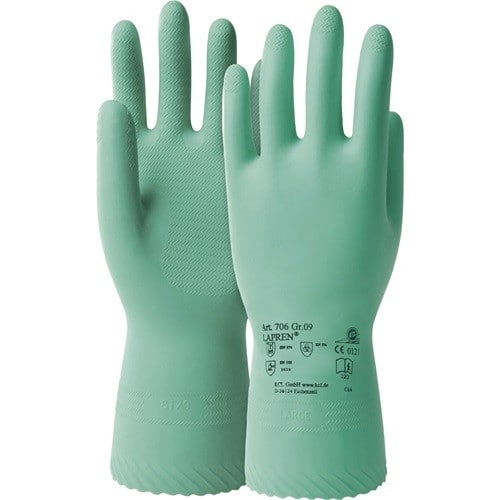 HONEYWELL Chemiehandschuh Lapren 706 Gr.9 grün EN 388,EN 374 PSA III HONEYWELL
