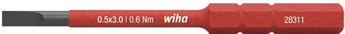 WIHA Wechselkl.SlimBit electric Schlitz 3x75mm VDE isol.WIHA