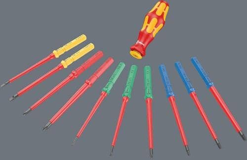 WERA Wechselklingensatz KK VDE Safe-Torque Speed 24-tlg.WERA