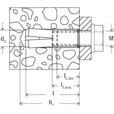 FISCHER Einschlaganker EA II M10x30