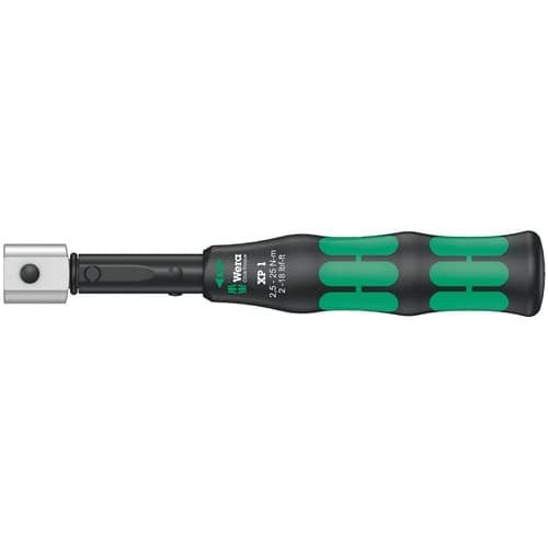 WERA Drehmomentschlüssel Click-Torque XP 1 4-KT.9x12mm Drehm.2,5-25Nm Voreinst.a.Anfr