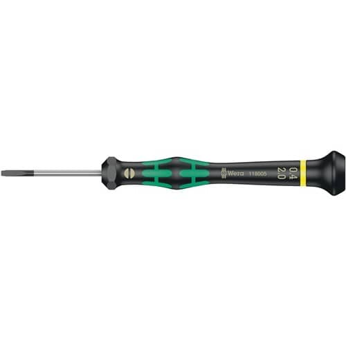 WERA Elektronik-Feinmechanik-Schraubendreher 2035 2mm Klingen-L.40mm WERA