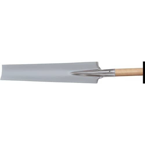 IDEAL Drainierspaten GLORIA 550x125/90mm Gr.2 850mm m.Trittschutz IDEAL